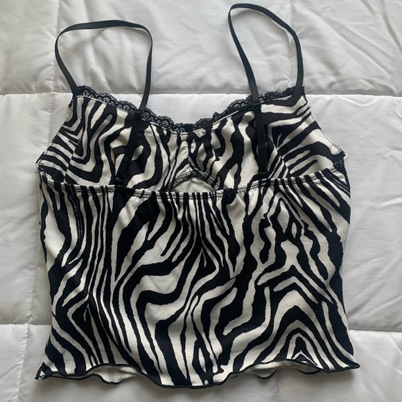 Zebra print tank top - Picture 2 of 2